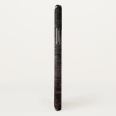 Cool Roos Gold Folie en Black Grunge Pattern Case-Mate iPhone Case (Achterkant / rechts)