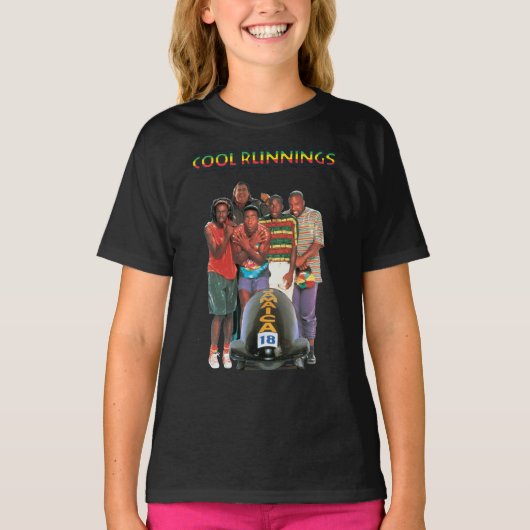 Cool Runnings Een verhaal over het geluk dat eiere T-shirt (Voorkant)