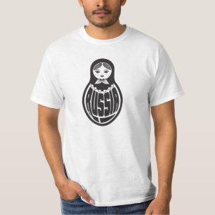 Cool Russian Matryoshka Doll t shirt
