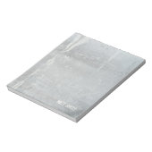 Cool Rustic Gray Concrete Notitieblok (Gedraaid)