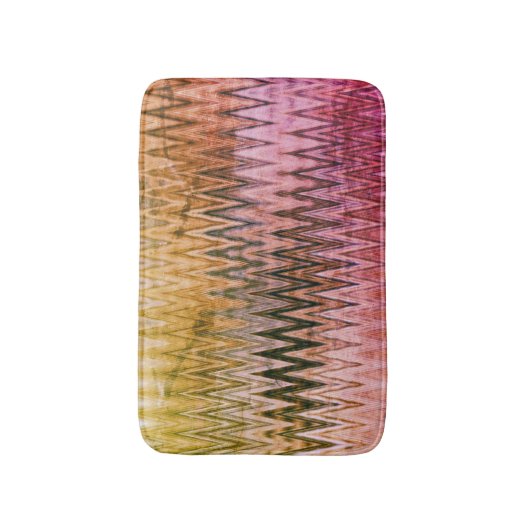 COOL Rustic Wavy Pattern Badmat (Voorkant Verticaal)