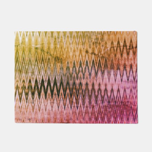 COOL Rustic Wavy Pattern Deurmat (Voorkant)