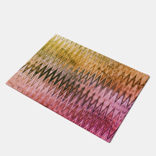 COOL Rustic Wavy Pattern Deurmat (Schuin)