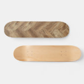 Cool Rustic Wooden Pattern Skateboard (Horizontaal)