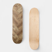 Cool Rustic Wooden Pattern Skateboard (Voorkant)