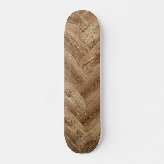 Cool Rustic Wooden Pattern Skateboard (Voorkant)