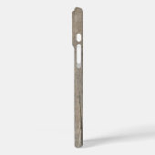 Cool  rustieke oude hout Gepersonaliseerd naam Case-Mate iPhone Case (Achterkant / Links)