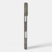Cool  rustieke oude hout Gepersonaliseerd naam Case-Mate iPhone Case (Achterkant / Rechts)
