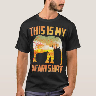 Cool Safari Voor Afrika T-shirt