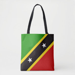 Cool Saint Kitts en Nevis-Mode Draagtas