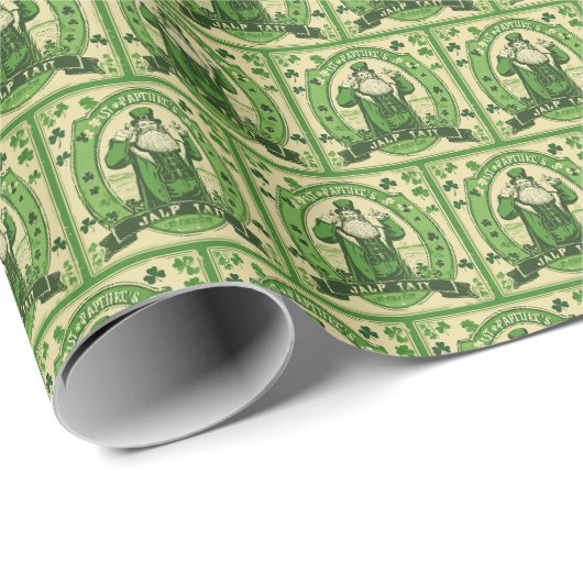 Cool Saint Patrick's Day Cadeaupapier (Rol Hoek)
