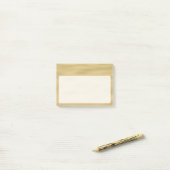 Cool Sandy Beach look Post-it® Notes (Op bureau)
