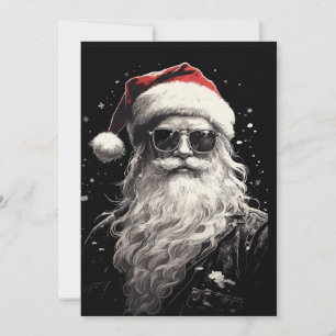 Cool Santa Christmas Kaart