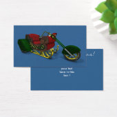 Cool Santa Claus-kersttrike Visitekaartje (Bureau)