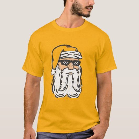 Cool Santa Claus T-shirt (Voorkant)