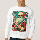Cool Santa Grappig Kerstfeest Trui (Voorkant)