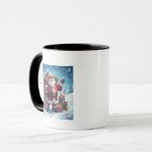 Cool Santa Mug – Festive Fun with Holiday Vibes (Devant gauche)