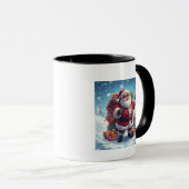 Cool Santa Mug – Festive Fun with Holiday Vibes (Devant droit)