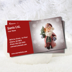 Cool Santa Service Visitekaartje