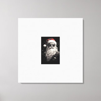 "Cool Santa" uitgerekt canvas
