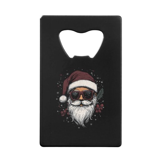 Cool Santa with Sunglasses Christmas (Devant)