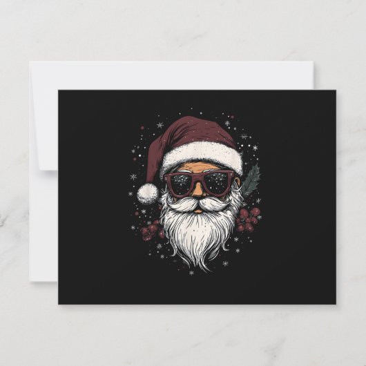 Cool Santa with Sunglasses Christmas (Voorkant)