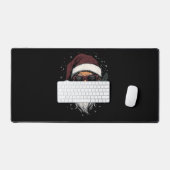 Cool Santa with Sunglasses Christmas Bureaumat (Keyboard & Muis)