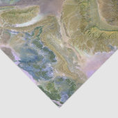 Cool Satellite Color Image Tissuepapier (Detail)