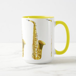 Cool saxofoon mok