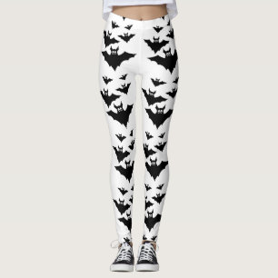 Cool schattig vliegende vleermuizen Halloween zwar Leggings