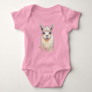 Cool Schattige Llama Romper