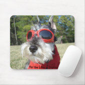 Cool Schnauzer Mousepad Muismat (Met muis)