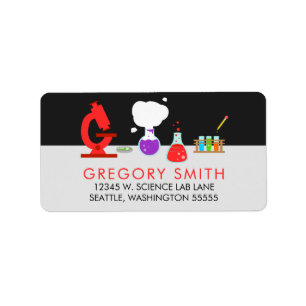 Cool Science Lab Etiket