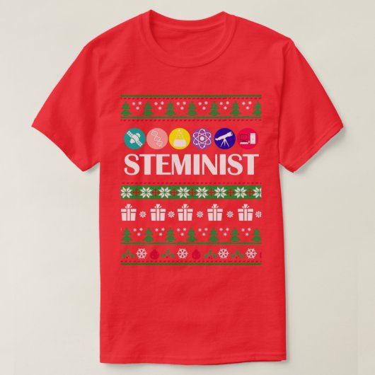 Cool Science Sweat de Noël Stéméniste pour femmes (Design devant)