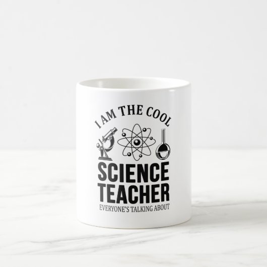 Cool Science Teacher Gift Koffiemok (Center)