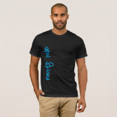 Cool Script nerds-regel | Aangepast T-shirt met te (Voorkant volledig)