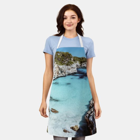Cool Seascape Schort (Gedragen)