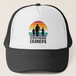 Cool sensationele opa woordkunst  trucker pet