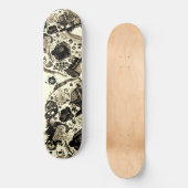Cool Sepia Black Skateboard (Voorkant)