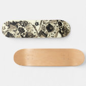 Cool Sepia Black Skateboard (Horizontaal)