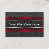 Cool Services de construction Cartes de visite mod (Devant)
