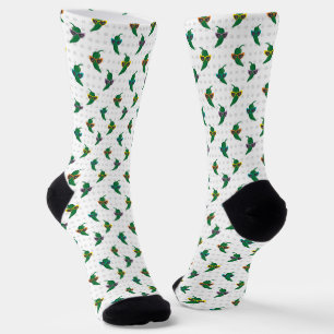 Cool Shades Green Chili Pattern Socks Sokken