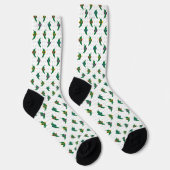 Cool Shades Green Chili Pattern Socks Sokken (Rechts)