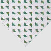 Cool Shades Green Chili Pattern Tissuepapier (Detail)