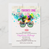 Cool Shades Invitation Kaart (Voorkant)