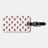 Cool Shades Red Chili Pattern Bagagelabel (Voorkant horizontaal)