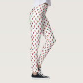 Cool Shades Red Chili Pattern Leggings (Rechts)