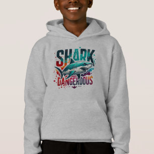 Cool Shark Kinder Hoodie - Duik in stijl en comfor