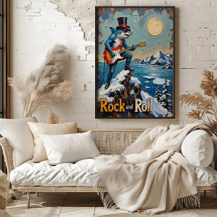 Cool Shark, Mountain Stage Poster