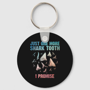 Cool Shark Teeth Art Voor Mannen Vrouwen Megalodon Sleutelhanger